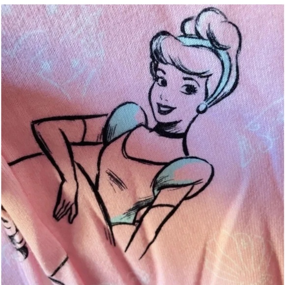 Briefly Stated Disney Cinderella Princess Pajama Pant size Large - Picture 6 of 9